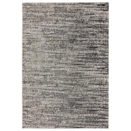Manmade Veronica Ives Grey Accent Rectangle Rug 1 ft. 11 in. x 3 ft. MA3084343
